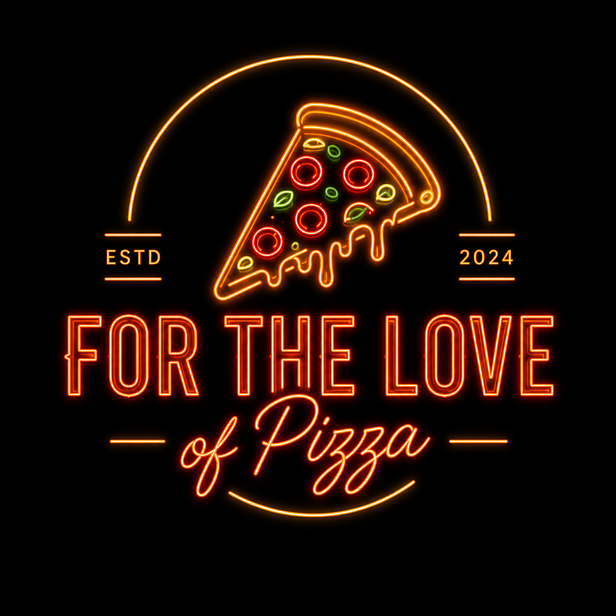 For The Love Of Pizza Logo